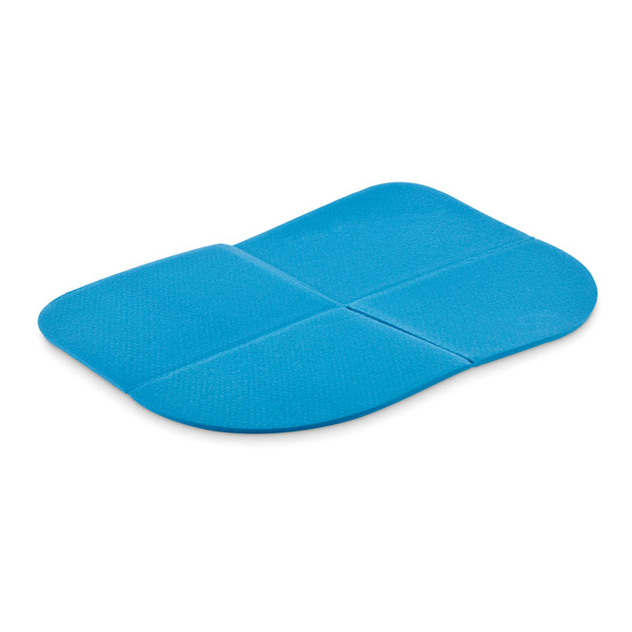 Coussin de siège publicitaire pliable Faltbar bleu bébé